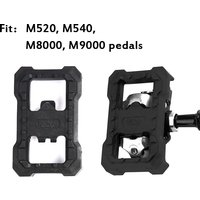 MTB Bike Pedal Converter Bicycle Clipless Pedals Self-locking Mountain Bike Pedal Adapter for Shimano M520/M540/M8000/M9000