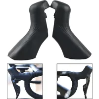 1Pair Road Bike Shift Brake Lever Covers Bicycle Silicone Bracket For 105 Di2 St-R7170 Shifters Cycling Accessories