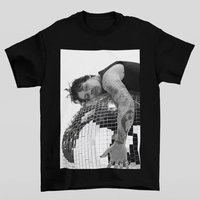 AliExpress NONE Summer 2025-26 HARRY STYLES Graphic Pure Cotton Print Popular Artist Popular Unisplus-gender Casual T-shirt