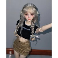 New 62cm BJD SD doll 1/3 xiaozhu female body girl Selena joint Premium Resin Hot Girl Spot makeup