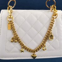 Multi-functional Alloy Bag Pendant Cherry Flower Versatile Design Bag Charms Hanging Chain Decorative Fashion Key Chain