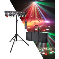 120W Moving Head DJ Lights Remote Control Disco Party Effect RGBW DMX512 Strobe Beam Wash Stage Lighting For Nightclub Events