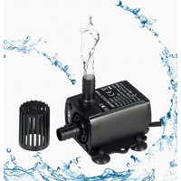 Ultra-quiet Mini DC12V 6W Brushless Water Pump 5.5*2.1mm Female IP68 Waterproof Submersible Fountain Aquarium Circulating
