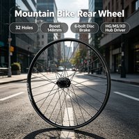 Pasak Mtb Rear Wheels 26/27.529er Boost 148mm 32 Holes 6-bolts Disc Brake 12s HG/MS/XD Hub Driver For AM DH XC Enduro