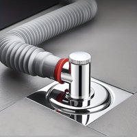 1Pc Washing Machine Drain Hose Adapter - Anti-Backflow Seal For Bathroom & Toilet, Durable Plastic