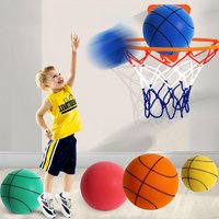 Silent Foam Basketball Hoop Set | Soft, High-Rebound PU Material | Indoor Silent Training Ball