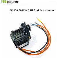 QSMOTOR 120 35H 60V 1200W Mid Drive Motor for Electric Scooter, Electric Motorcycle
