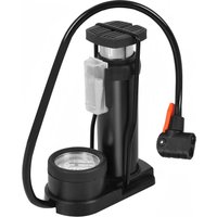 AliExpress NONE Mini Portable Bicycle Air Pump with Pressure Gauge MTB Bike Pedal Air Inflator Universal Small Home Pump Cycling Accessories