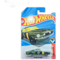Original Hot Wheels Car 68 Shelby Gt500 Toys 1/64 Diecast Vehicle Hw Turque Alloy Model Collection Birthday Gift