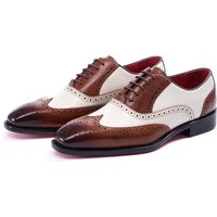 Mixed Colors Mens Dress Shoes Retro Male Leather Shoes Business Male Baroque Footwear Casual Mens Oxford Footwear Erkek Ayakkabı