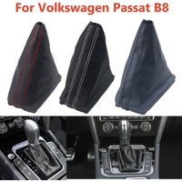 Automatic LHD For Volkswagen VW Passat B8 DSG Gear Shift Knob Gaiter Boot Cover Case Center Console Shift Blue Black White Red