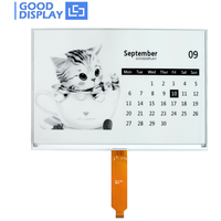 Monochrome 13.3 Inch Paper-Like A4 Largest E Ink Display SPI ePaper 960x680 Resolution Supports 0.4s Partial Refresh, GDEM133T91