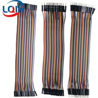 40-120 Câbles Dupont 10/15/20CM 30CM 40 Broches Mâle-Mâle + Mâle-Femelle Femelle-Femelle pour Kit DIY