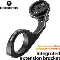 AliExpress ROCKBROS Bicycle Computer Mount Bike Light Holder Bike Speedometer Gps Support Cycling Road Mtb Flashlight Extension Bracket