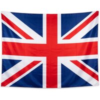 UK Flag Tapestry Flat Print British Union Jack Wall Hanging for Bedroom Dorm Decor Classic Red White Blue Banner Home Art Gift