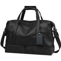 Fashion Travel Tote Bag for Men and Women Large Capacity Shoulder Crossbody Handbag Leisure Sports Simple Business Travel Bag