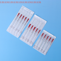 100pcs Cannula Sterile including 1 Guide Tube per Needle Disposable Stainless Steel Acupuncture Needles with Individual Tube