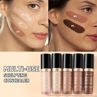 Lakerain Waterproof Concealer Multi-Use Foundation High Coverage For Acne Scars And Dark Circles Concealer Brighten Face Makeup