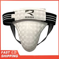 Groin Protector Guard and Men Abdominal for Boxing Training Muay Thai Sports Gym Workout