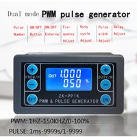ZK-PP1K PWM Dual-Mode Signal Generator Motor Drive Controller Adjustable Duty Cycle Module Square Wave, Rectangular Wave