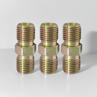 3PCS 1/4" NPT Male to Male Fitting for Airless Paint Sprayer Hose Connection
