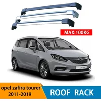 2Pcs Roof bars For opel/VAUXHALL zafira tourer 2011-2019 Aluminum Alloy Side Bars Cross Rails Roof Rack Luggage CUV SUV