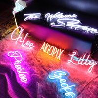 Custom Neon sign LED night light Family Name Logo Sign Home Wedding Decor Gift