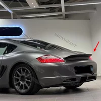 For Porsche 987 Cayman Coupe 2005-2012 Carbon Fiber Rear Trunk Spoiler Car Wing