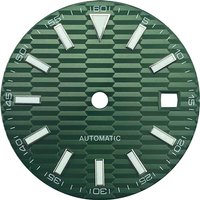 29mm Watch Dials for Miyota 8215 and DG2813 ETA2824 Movements Green Blue Champagne Red with Blue Lume