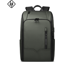 HK Business Travel Backpack Men Waterproof 15.6 inch Laptop Backpack with USB Port Anti-theft Computer College Bag Casual Daypac