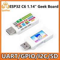 Waveshare ESP32-C6 Geek 1.14inch Development Board with 1.14 inch 65K Color LCD