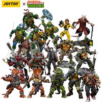 JOYTOY 1/18 Actionfigur Schildkröten Michelangelo Donatello Leonardo Raphael Anime Spielzeug