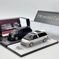Mortal 1:64 Toyota Previa Limited Show Edition Alloy Diecast Model Car Static Display Collectible Gift