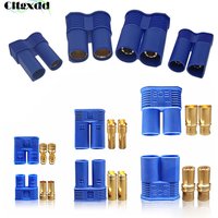 Cltgxdd 2/5/10pcs EC2 EC3 EC5 EC8 Banana Plug Battery Motor Male And Female Socket Aviation Model High Current Plug Connector