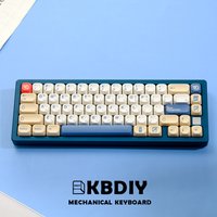 KBDiy 140 Keys/Set GMK Soymilk Keycap Korean PBT GMK Keycaps for Mechanical Keyboard KOA Profile DIY Custom ISO for MX Switches