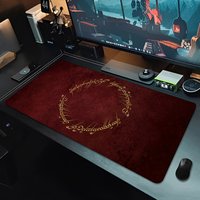Gamer Mousepad Gaming Pc Cabinet Mouse Pad Large Mouse Mat Natural Rubber L-Lord of the R-Rings Desk Mats Mouse Pad XXL Carpet