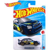 Hot Wheels Cars Super treasure hunt Series Subaru Impreza WRX 1/64 Metal Die-cast Model Collection Toy Vehicles