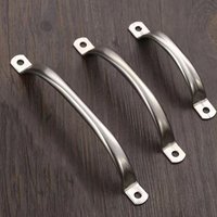 2 Pack Stainless Steel Door Knobs Cabinet Knobs Silver Drawer Pulls Kitchen Cabinet Knobs