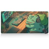 Mouse Pad Pokemon Bulbasaur XXL Playpad Gamer Large Mousepad Anime Deskmat Gaming Keyboard Office Accessories PC Cabinet Carpet