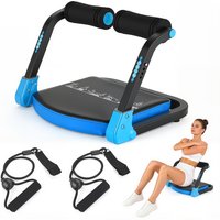 Verstellbarer Bauchmuskeltrainer, Bauchmuskeltrainingsgerät mit gepolstertem Sitz, Heimfitnessgerät für das Core-Training der Taille und des Bauches