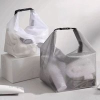 Waterproof Storage Bag Gym Clothing Organizer Swimming Bathroom Large Capacity Drawstring Bag Unisex Outdoor Travel Toiletry Bag