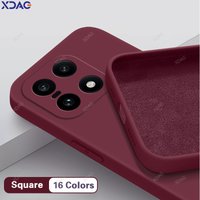 Original Basic Phone Case for OnePlus 15 5G Lens Protection Soft Liquid Silicon Back Cover Shell Luxury Internal Flocking Design