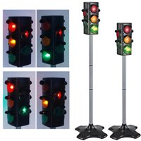 Electric Traffic Light Model with Sound and Light Traffic Rule Cognition Early Education Child Preschool Toy Props Accessories