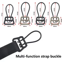 Tactical Gear Wire Loop Loop Sling Swivel Mount Hooks Connection Buckle 1inch 1.25inch With QD Adapter AR15 HK416 Rifle Hunting