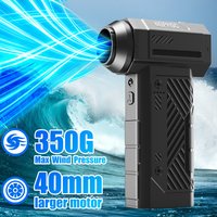 Handheld Turbo Blower Violent Jet Fan Adjustable Powerful Air Blower Cleaning Tools 130000RPM With Brush High Speed Portable