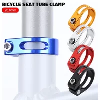 28.6/31.8/34.9mm Bicycle Seatpost Clamp Aluminum Ultralight Quick Release Road Bike MTB Mountain Bicycle Seat Post Seat Post