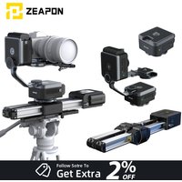 ZEAPON Micro 2 Plus Motorized Slider Kit With Pan Head PS-E1 PD-E1 50kg Max Loaded Horizontal Double Axis Linkage