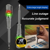 Voltage Tester Pen Handheld Electrician Current Tester Pen High-Torque Intelligent Detection Double Batch Head Stylus