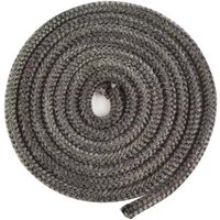 Stove Fire Rope Black Wood Burning Stove 6mm 8mmm 2m Length Log Burner Door Seal High Temperature Stove Heating Fireplaces Part