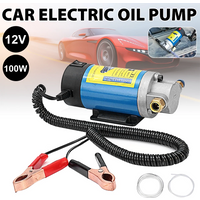 Portable 12V/24V Oil Transfer Pump 1-4L/min Extractor Fluid Suction Electric Change Fuel Pump Siphon Tool for Car Motor Boats